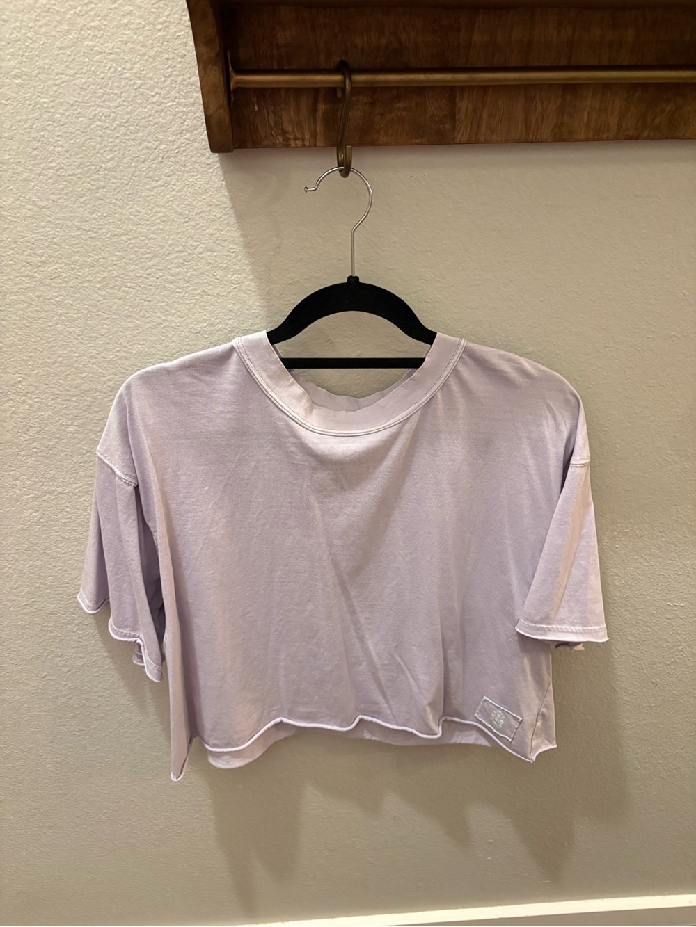 Free People Inspire Tee, Lavender, Size S